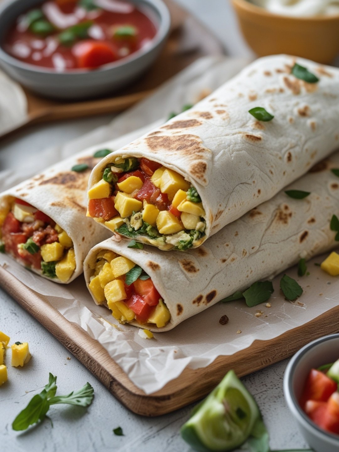 Beginner Friendly Meal Prep Breakfast Burritos