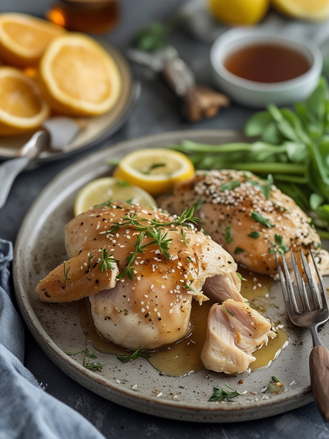Five Ingredient Honey Mustard Chicken