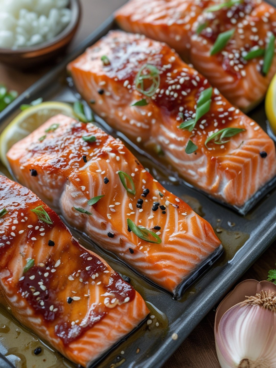 Easy Teriyaki Salmon Meal Prep