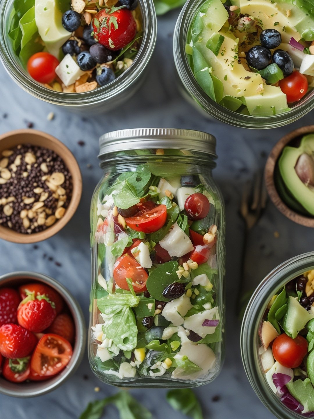 Beginner Mason Jar Salad Recipes