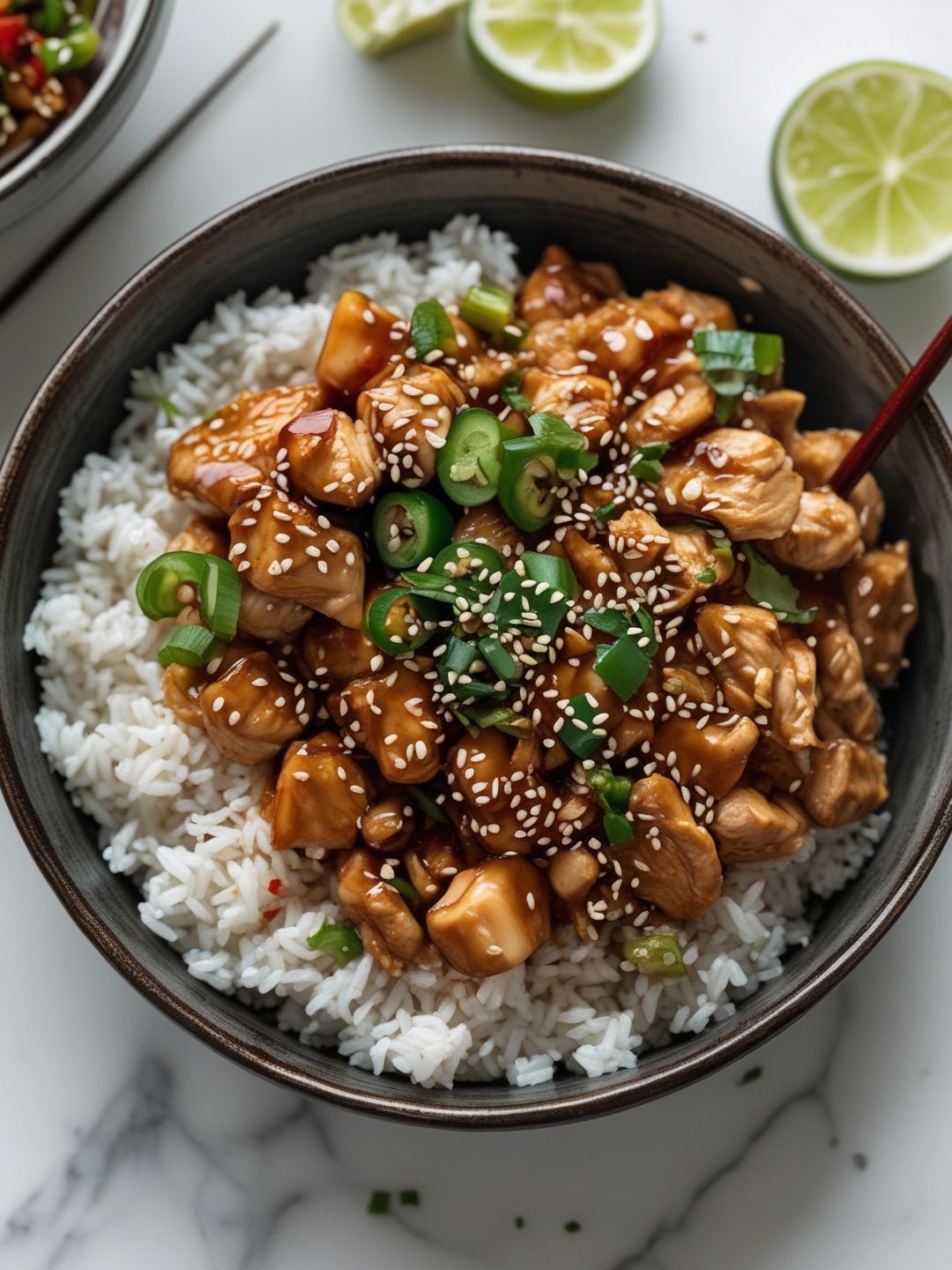 Healthy Teriyaki Chicken Rice Bowls