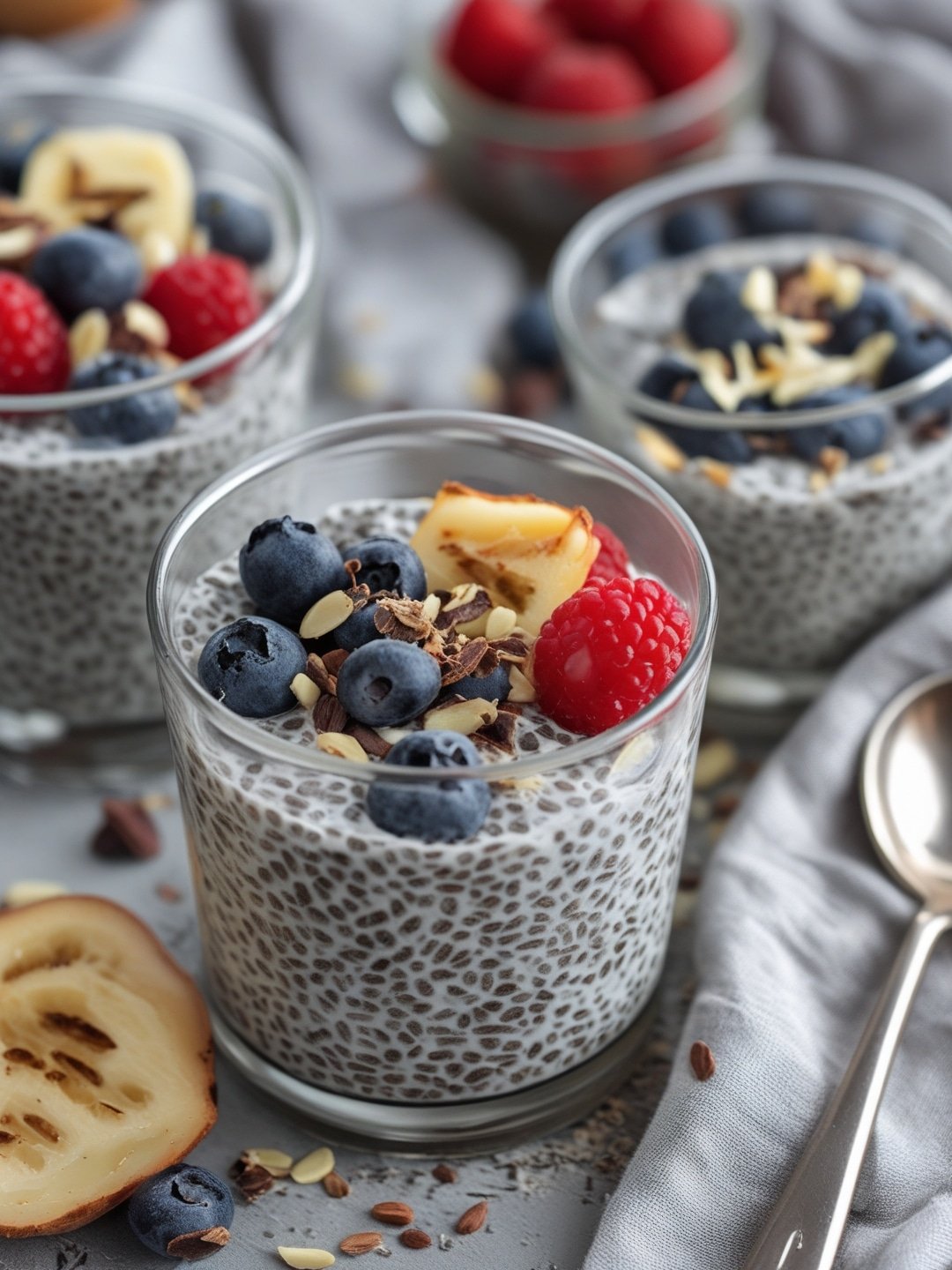 Beginner Friendly Chia Seed Pudding Pots