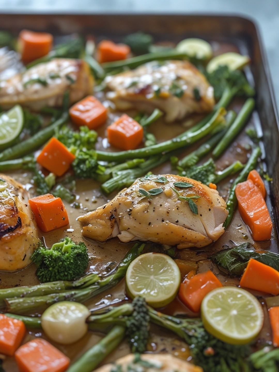 Easy Sheet Pan Chicken and Veggies
