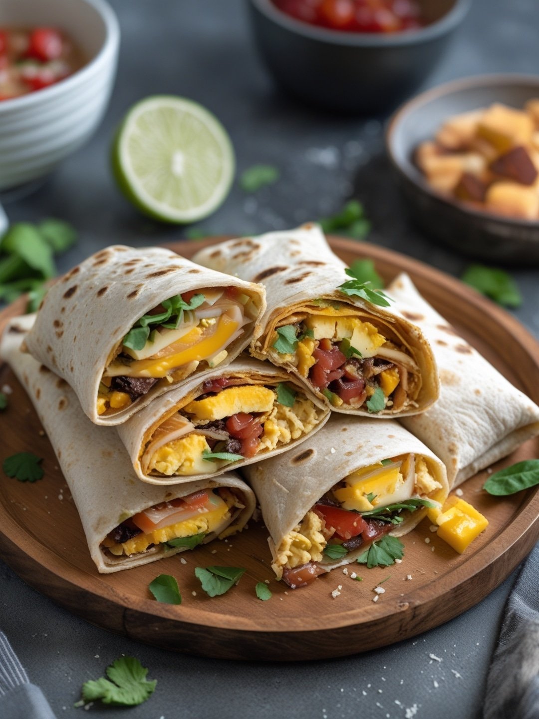 Beginner Friendly Meal Prep Breakfast Burritos