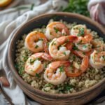 Simple Garlic Butter Shrimp with Quinoa