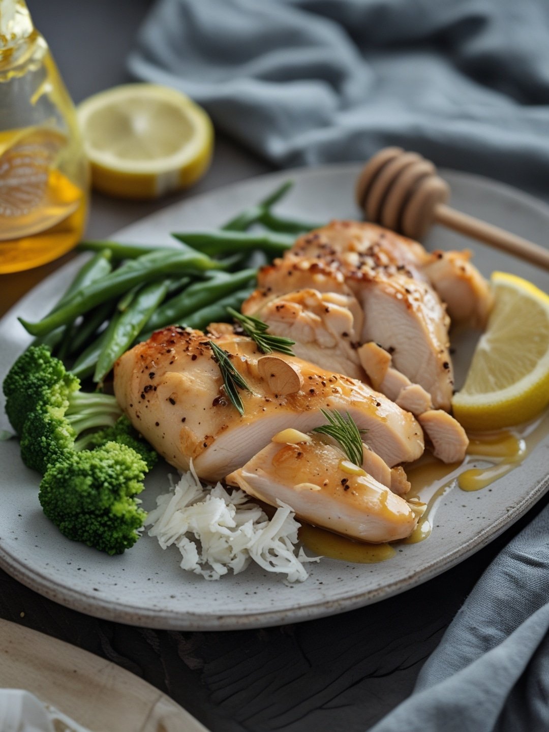 Five Ingredient Honey Mustard Chicken