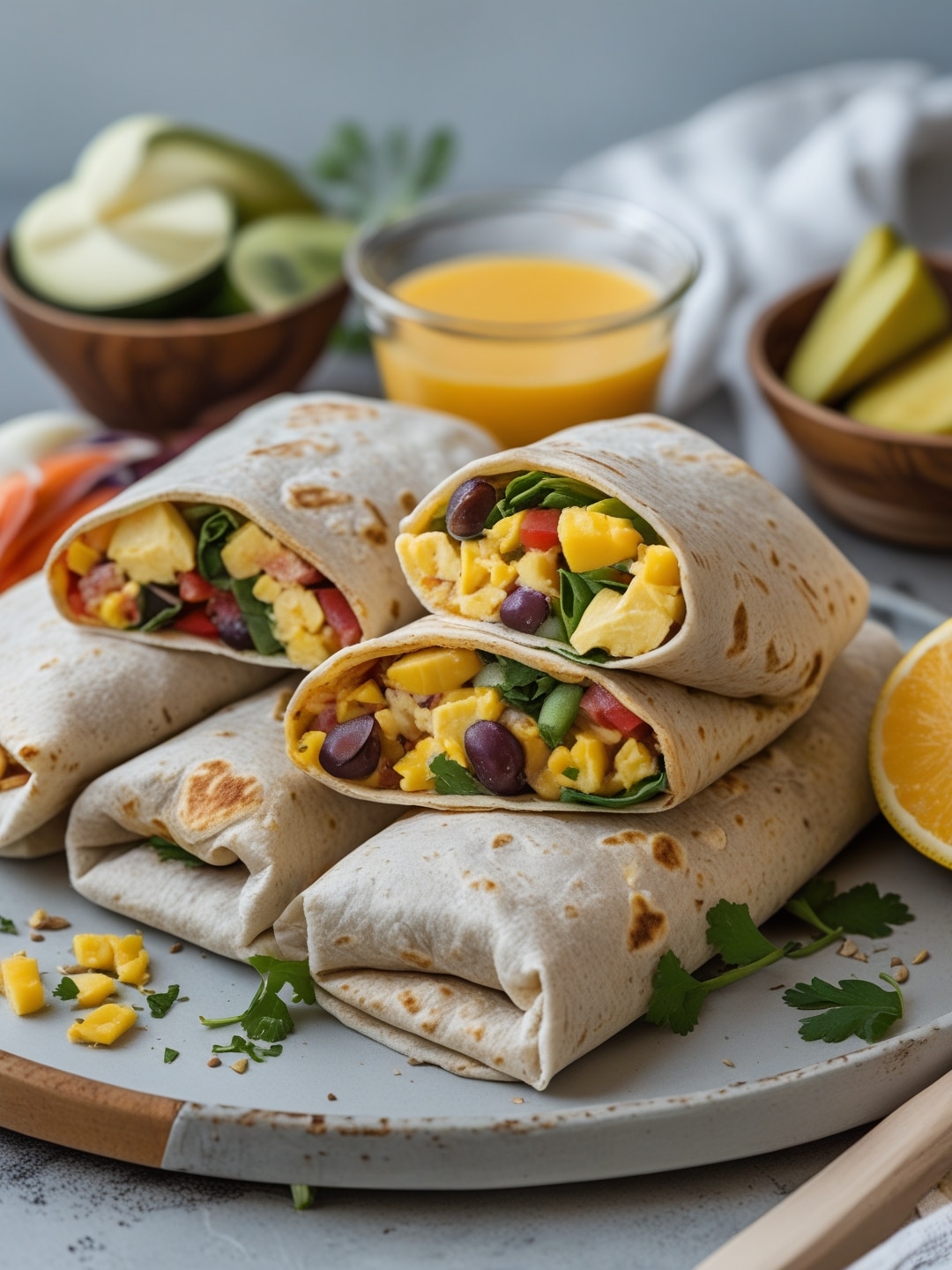Beginner Friendly Meal Prep Breakfast Burritos