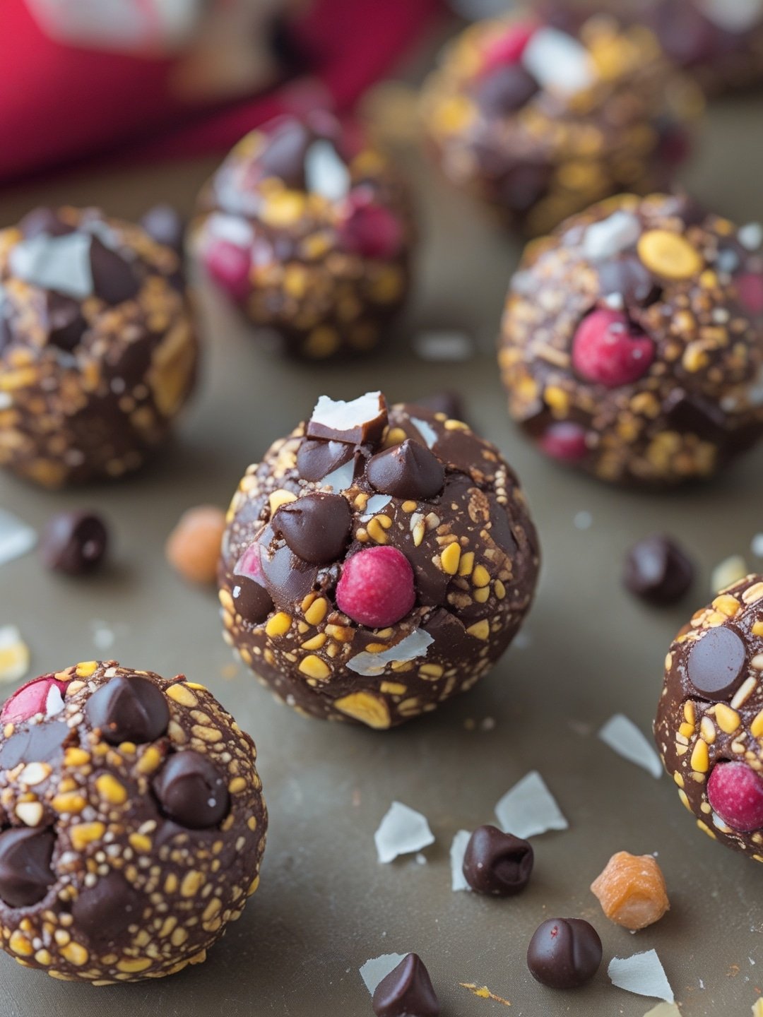 No Bake High Protein Energy Bites
