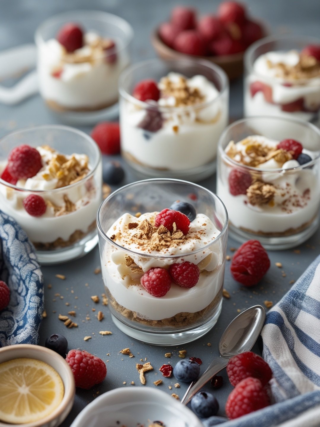 Easy Greek Yogurt Parfait Cups