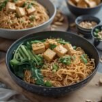 Healthy Peanut Noodles with Tofu