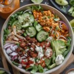 Easy Buffalo Chicken Salad Bowls