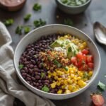Budget Friendly Black Bean and Corn Bowls
