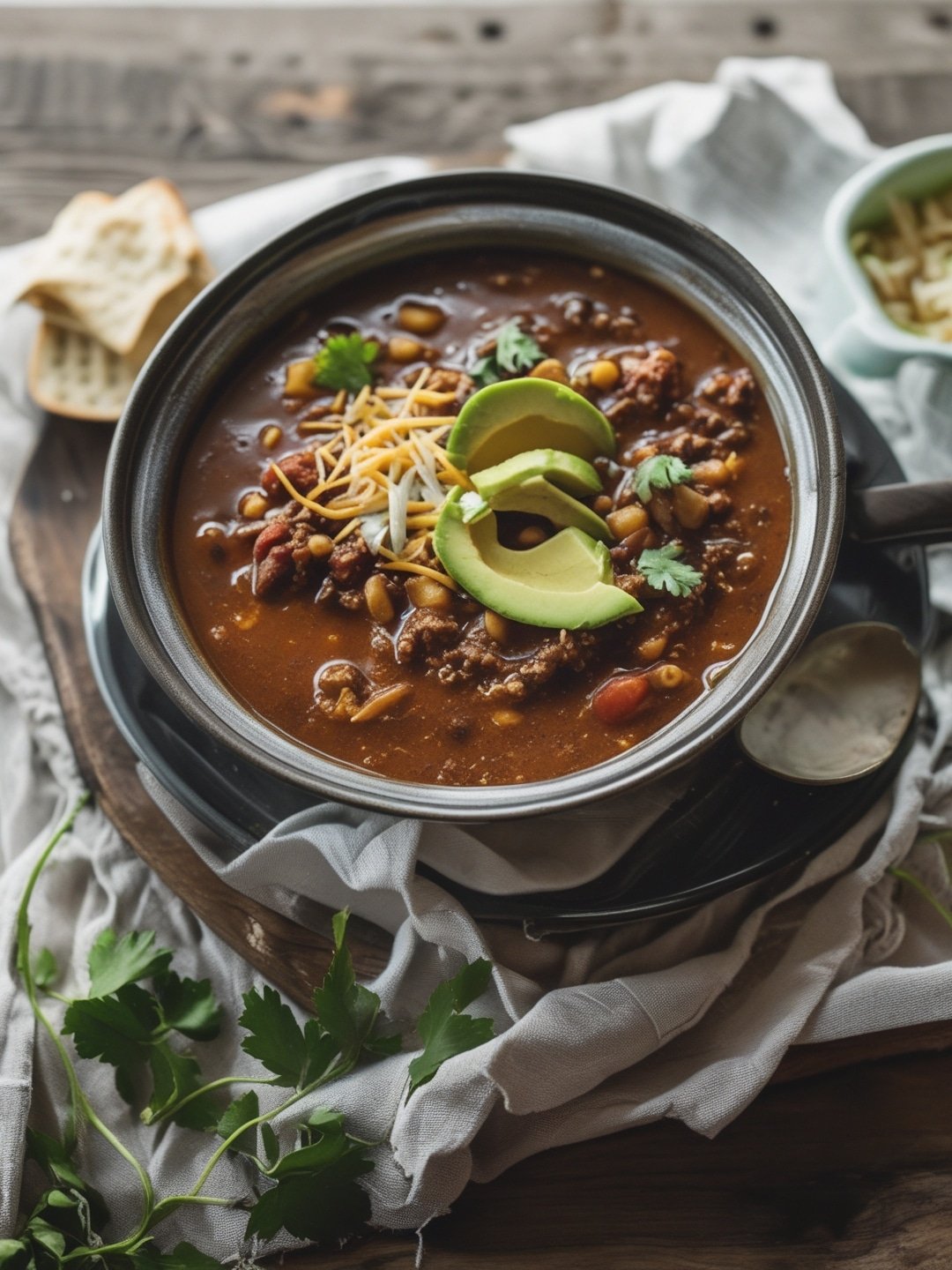 Beginner Slow Cooker Turkey Chili