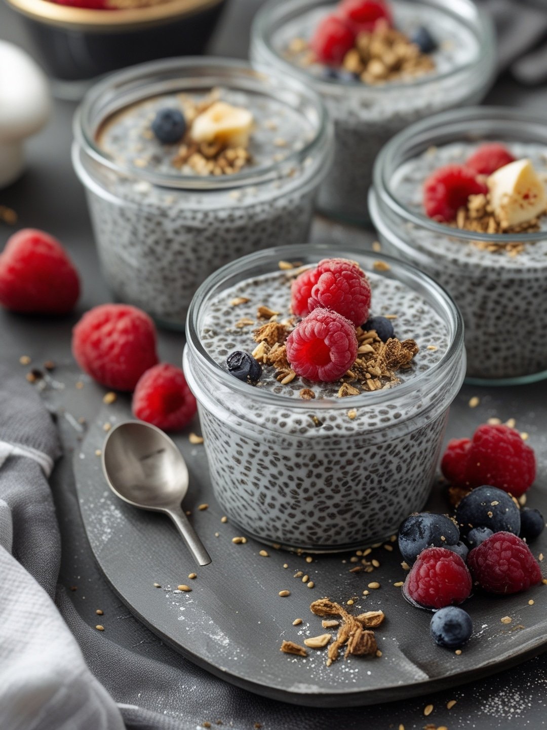 Beginner Friendly Chia Seed Pudding Pots