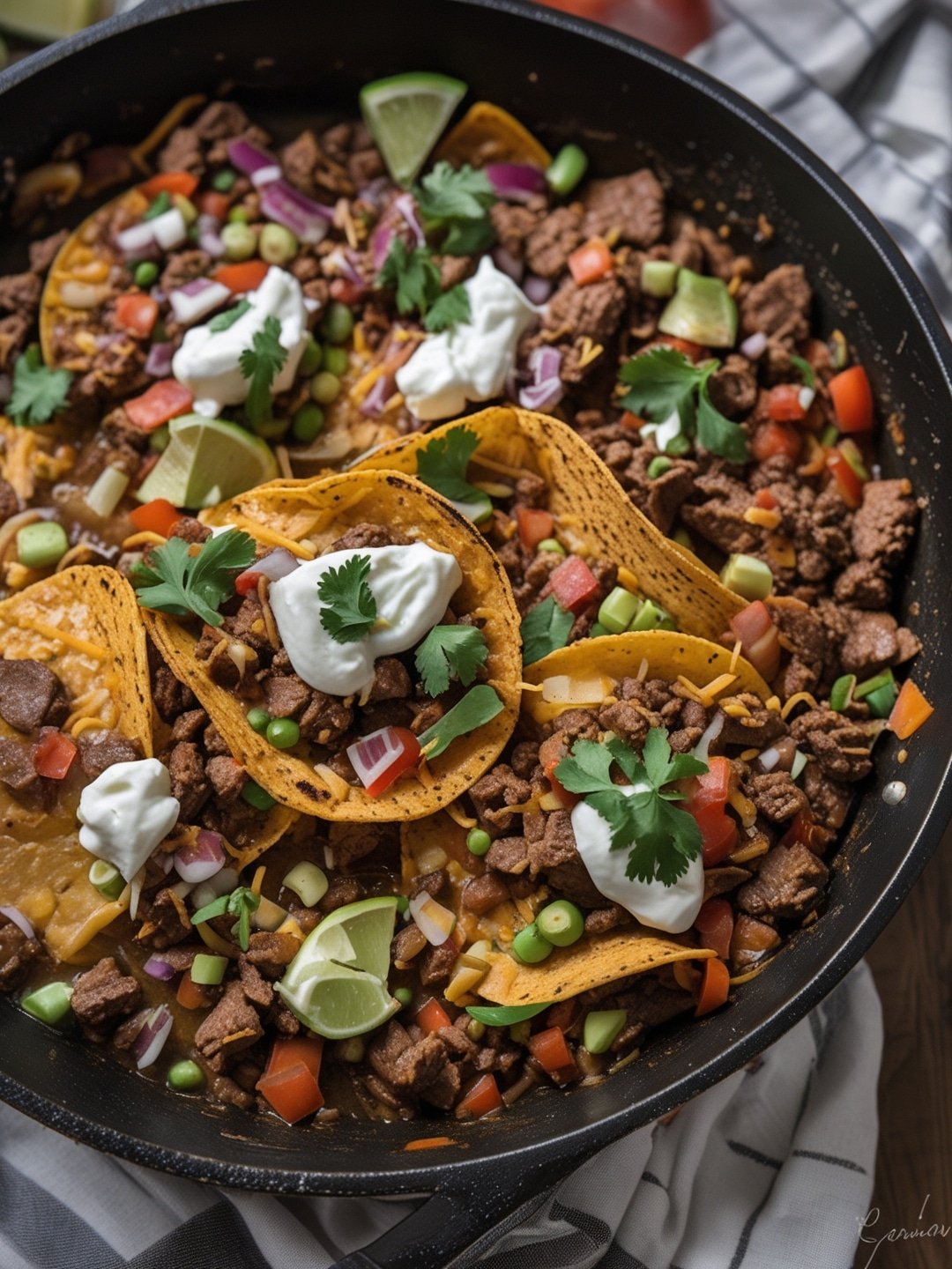 Easy Beef Taco Skillet Meal Prep