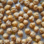 Simple Garlic Parmesan Roasted Chickpeas