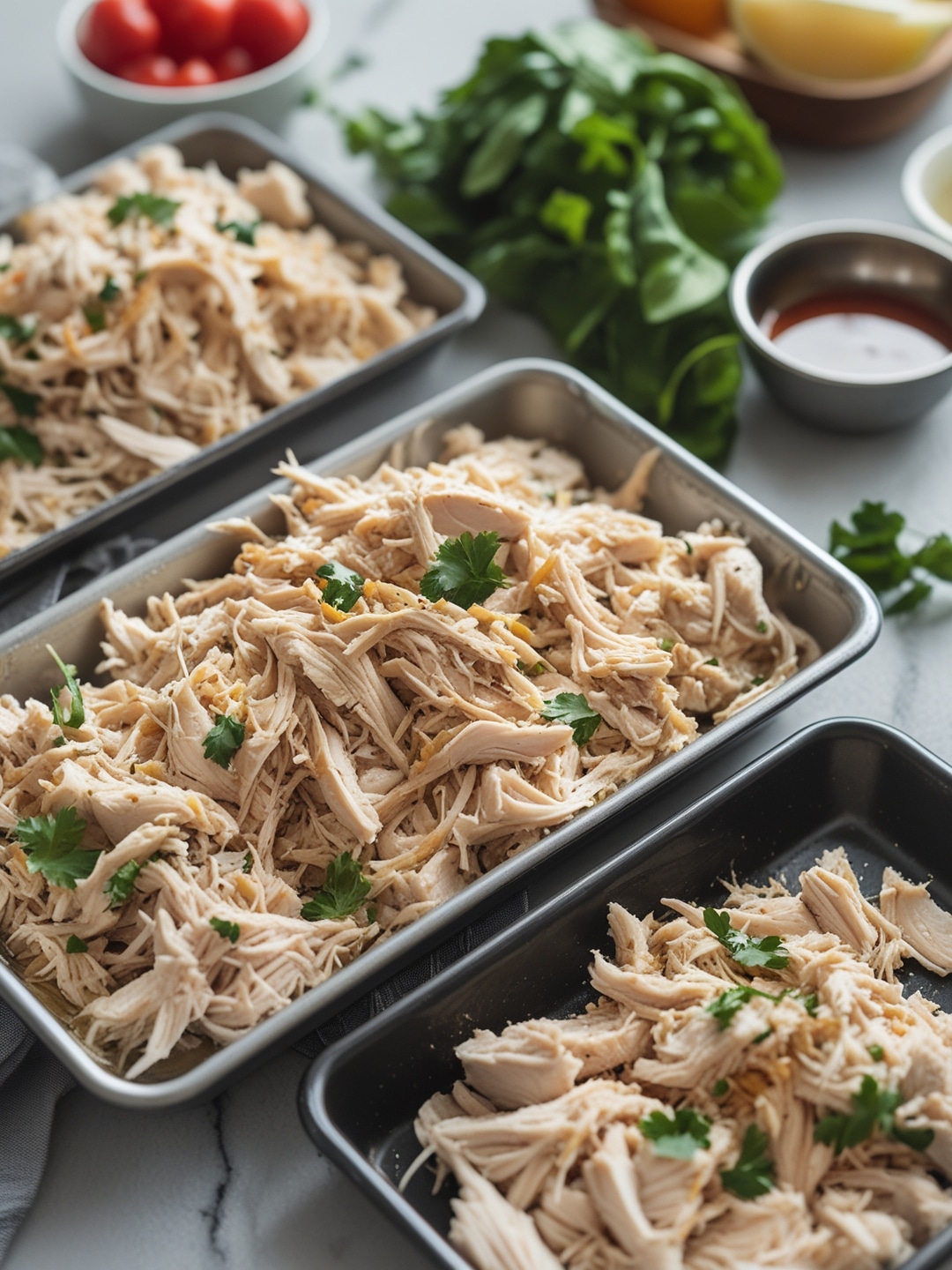Classic Shredded Chicken Meal Prep