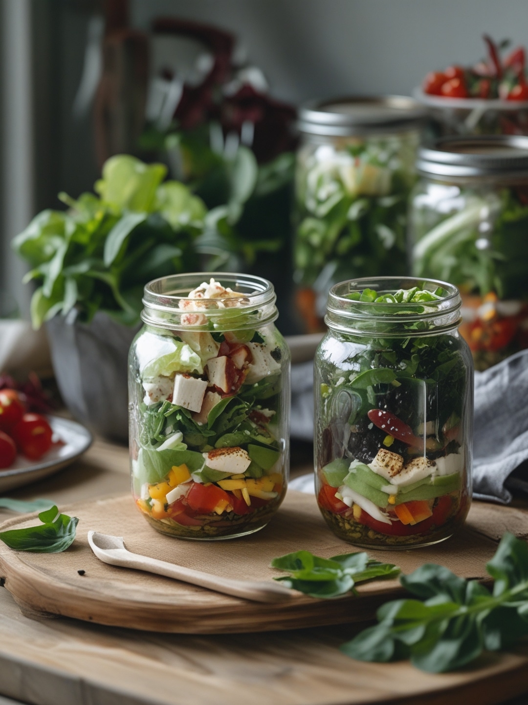 Beginner Mason Jar Salad Recipes
