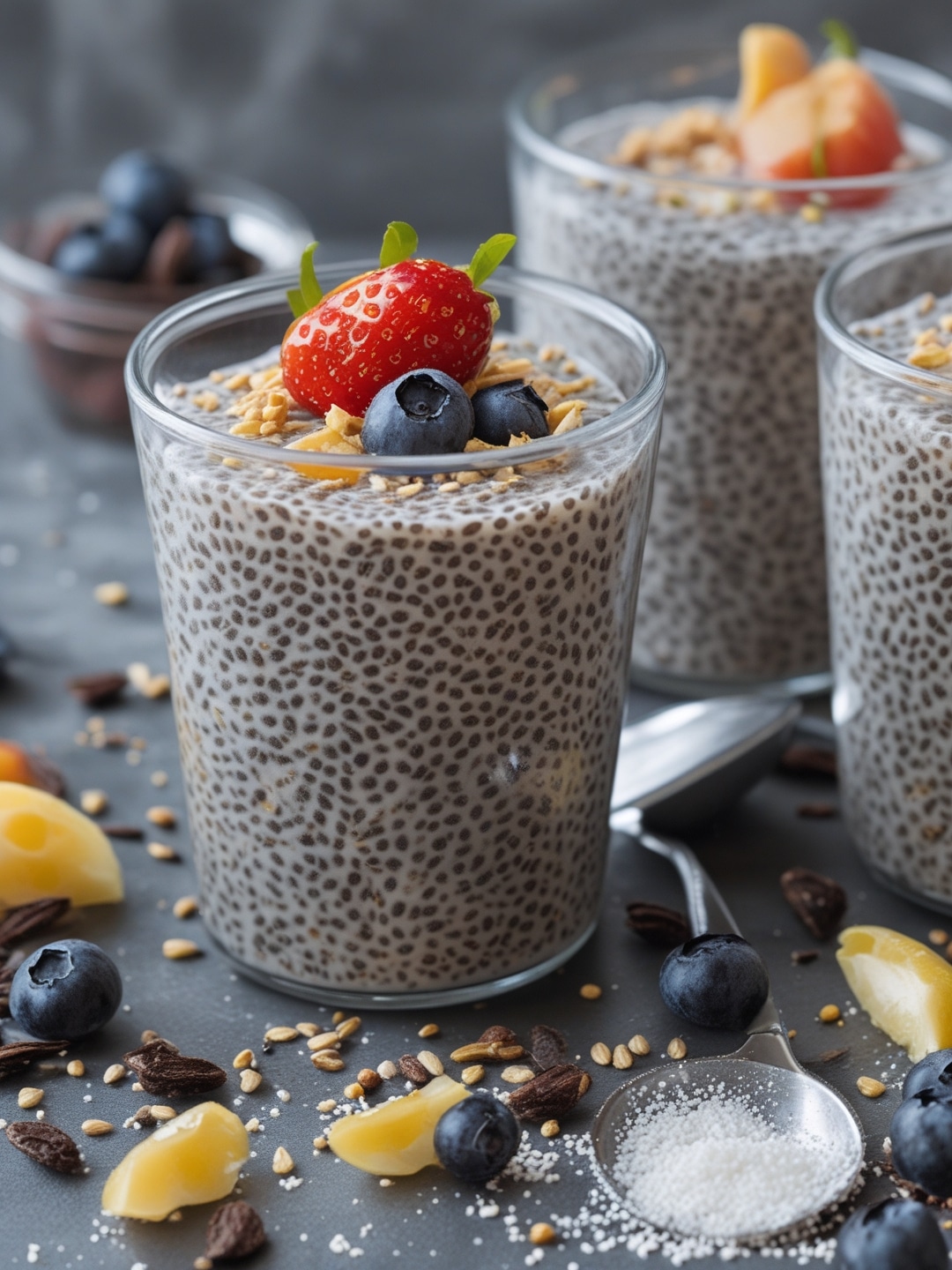 Beginner Friendly Chia Seed Pudding Pots