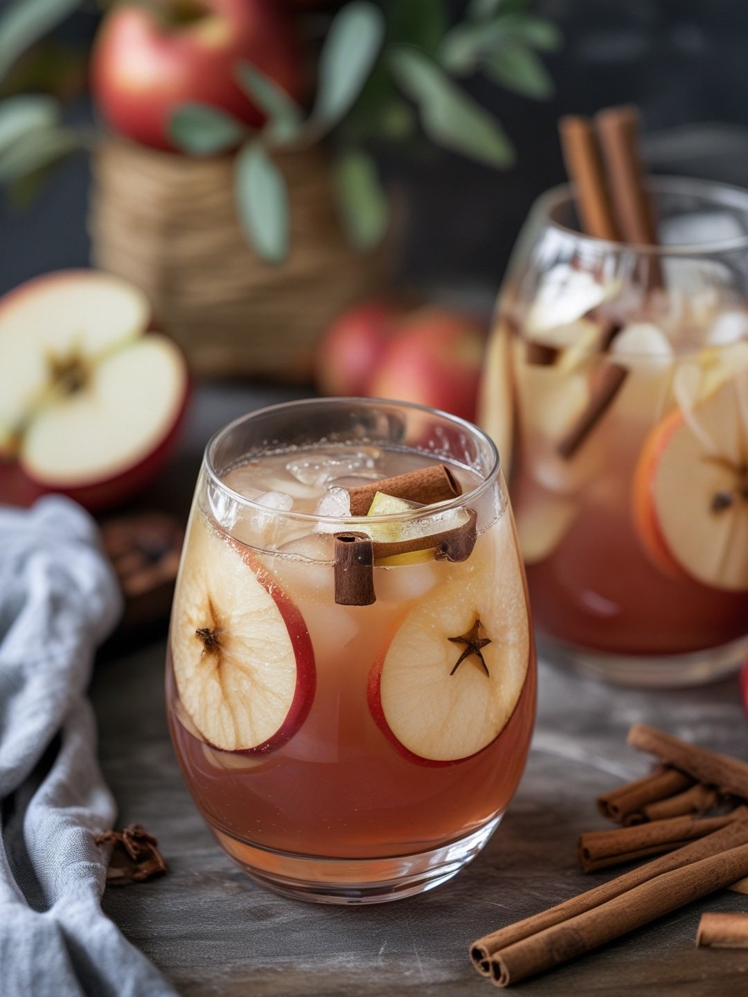 Spiced Apple Cider Sangria