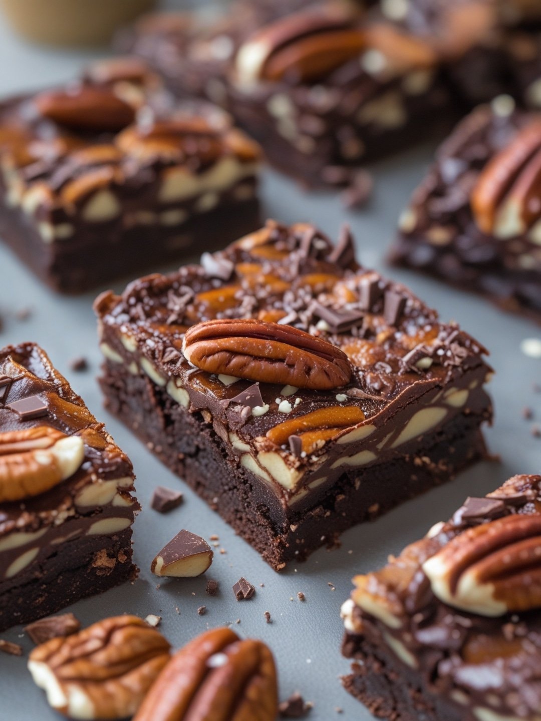 Chocolate Pecan Pie Brownies