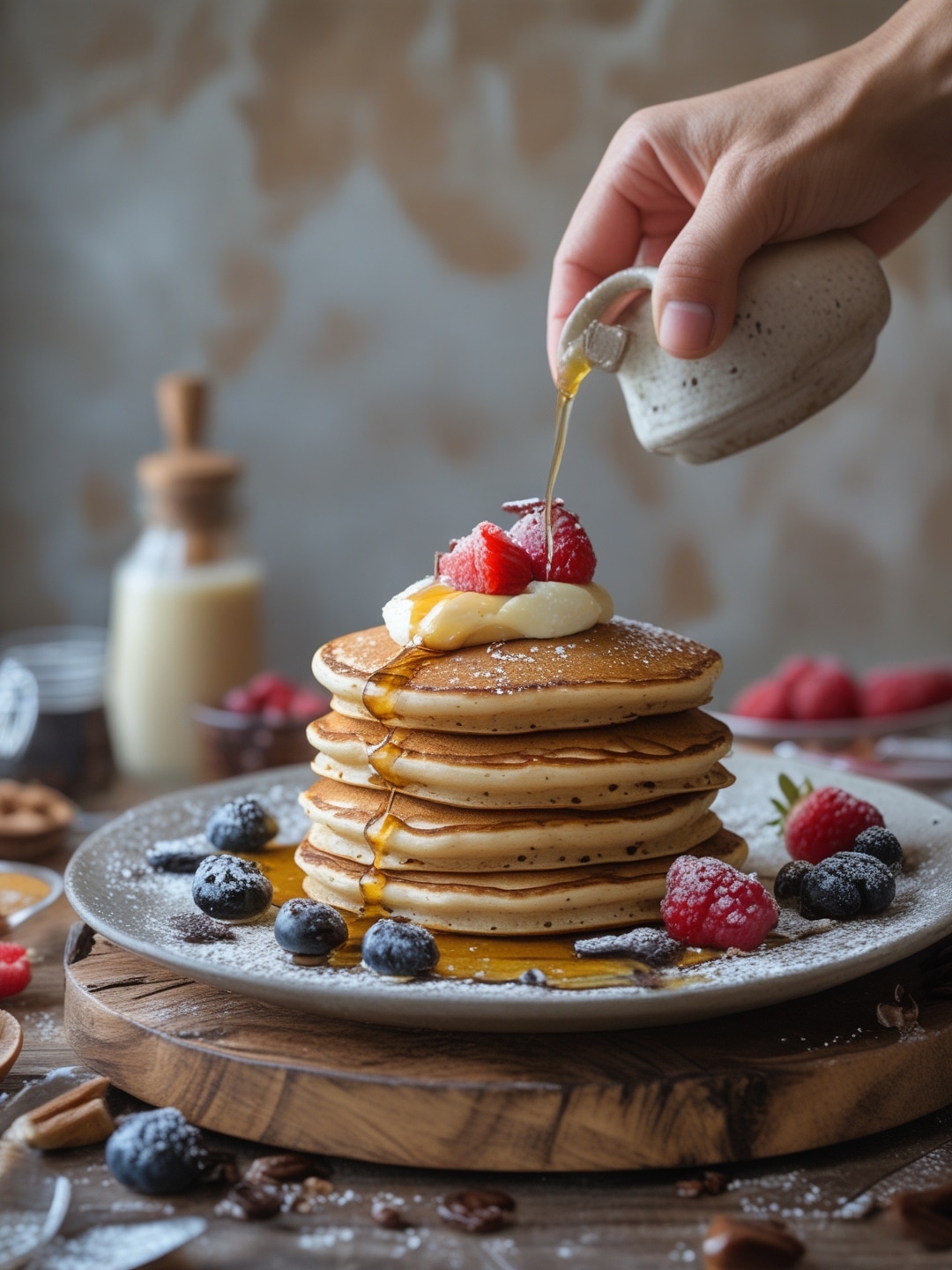 Sourdough Pancakes for a Tangy Breakfast Twist