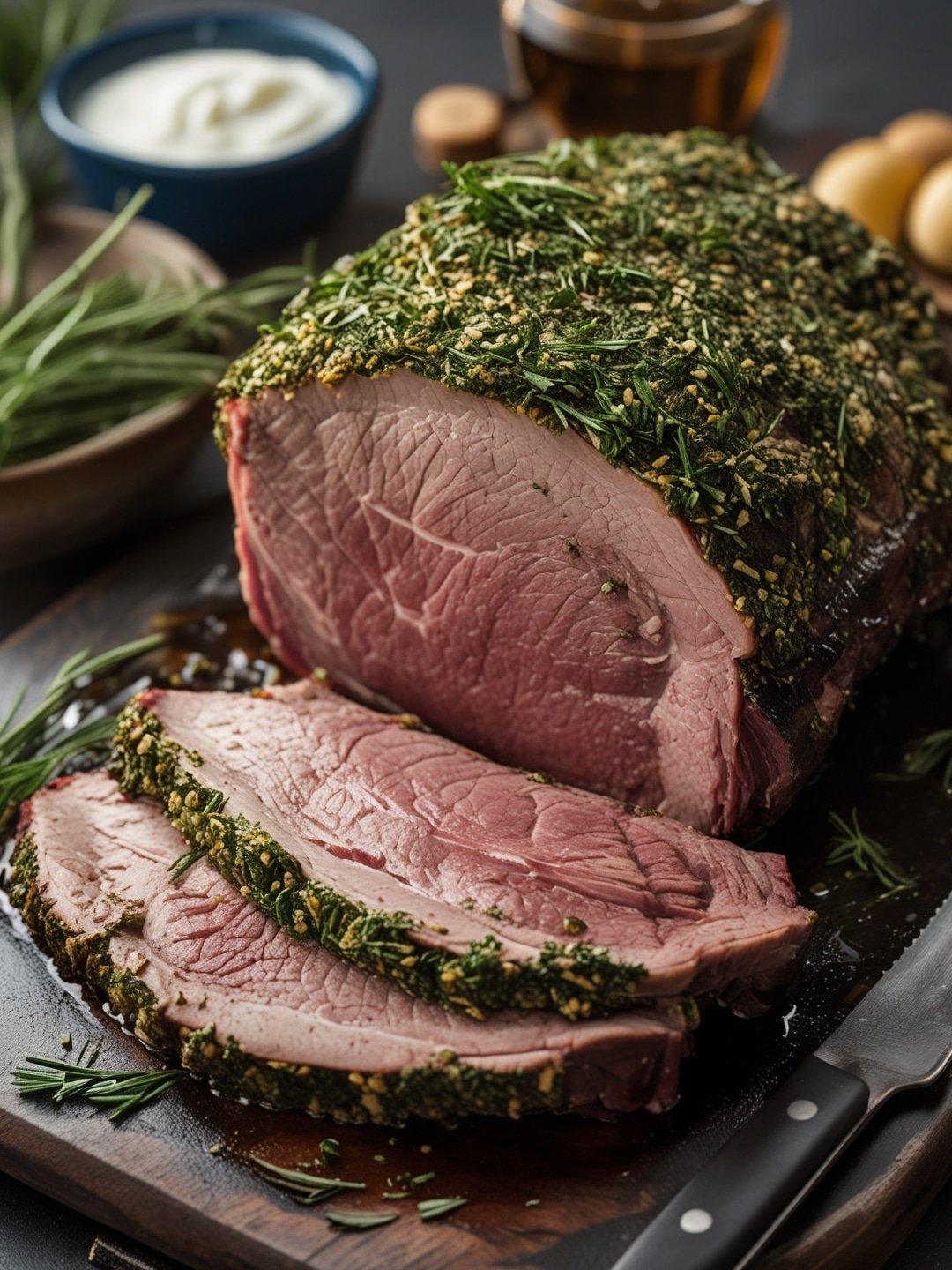 Herb-Crusted Prime Rib Roast