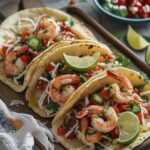 Tequila Lime Shrimp Tacos for an Extra Kick